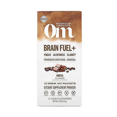 Om Mushrooms Om Huby Brain Fuel Drink Mocha, 10 ct, 2.6 Oz (balenie po 3) on Productcaster.