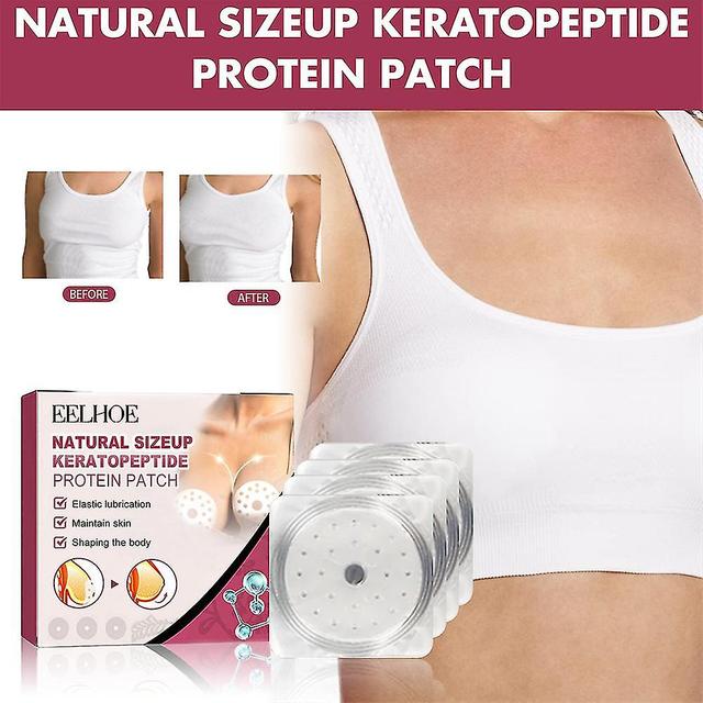 4/8/12stk Sugoola Natural Sizeup Keratopeptide Protein Patch Fast 4PCS on Productcaster.