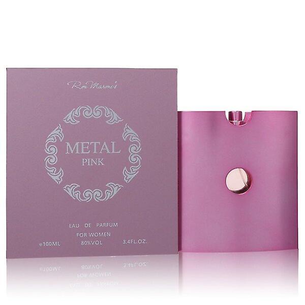 Ron Marone's Metal Pink Eau De Parfum Spray 3.4 Oz For Women on Productcaster.