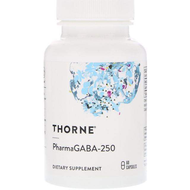 Thorne Research, PharmaGABA-250, 60 Capsules on Productcaster.