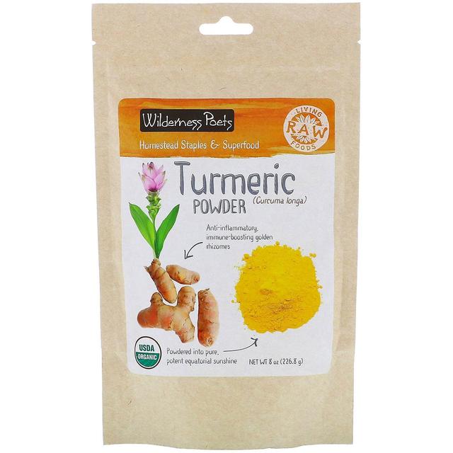 Wilderness Poets, Turmeric Powder, 8 oz (226.8 g) on Productcaster.