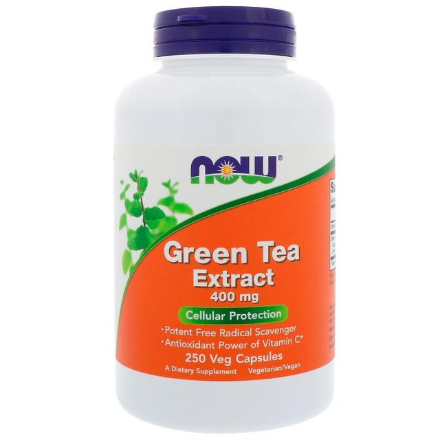 Now Foods, Green Tea Extract, 400 mg, 250 Veg Capsules on Productcaster.