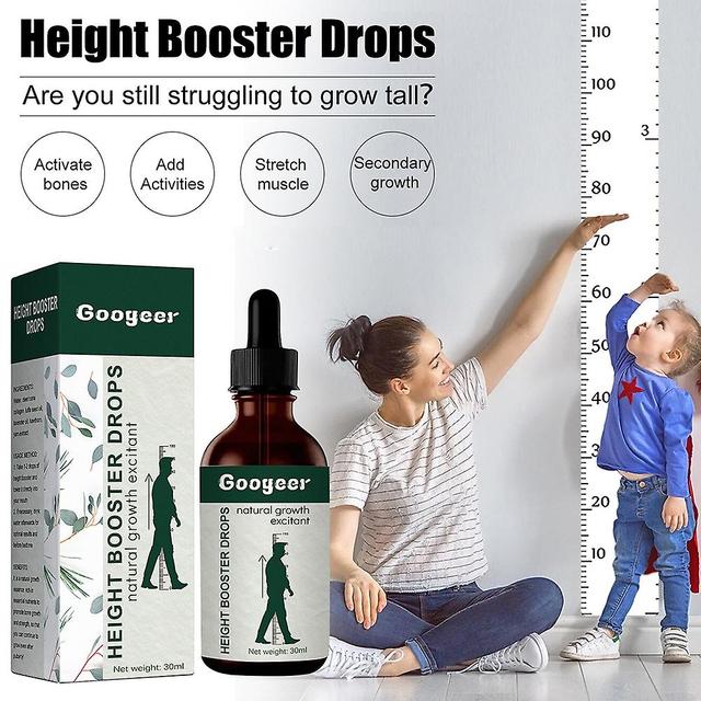 30ml Height Growth Oil, Height Booster Drops Rapid Growth Massage Oil on Productcaster.