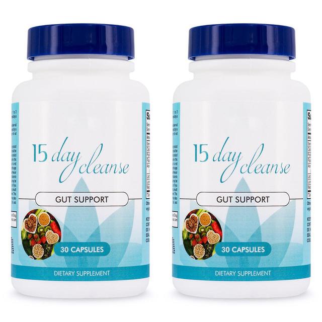 Gut Colon 15 Day Cleanse Capsules Främja matsmältningshälsa kapslar för kvinnor män 2pcs on Productcaster.