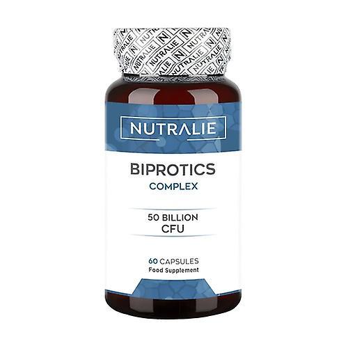 Nutralie Intestinal probiotics 10 strains Biprotics complex 60 capsules on Productcaster.