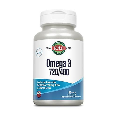 Kal Omega 3 720/480 60 softgels on Productcaster.