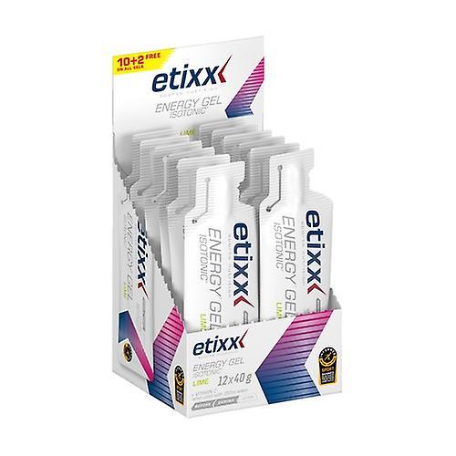 Etixx Izotonický energetický gél oranžová 12 barov (oranžová) on Productcaster.