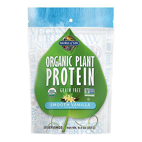 Garden of Life Organic Plant Protein, Smooth Vanilla 9 oz (Confezione da 6) on Productcaster.