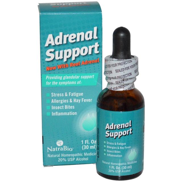 NatraBio, Adrenal Stöd, 1 fl oz (30 ml) on Productcaster.