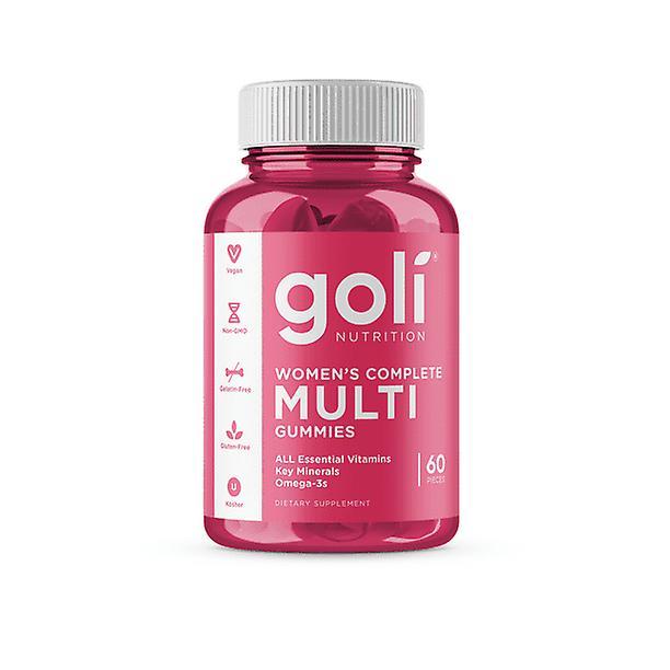 Goli nutrition women's multivitamin gummies, 60 count, dietary supplement on Productcaster.