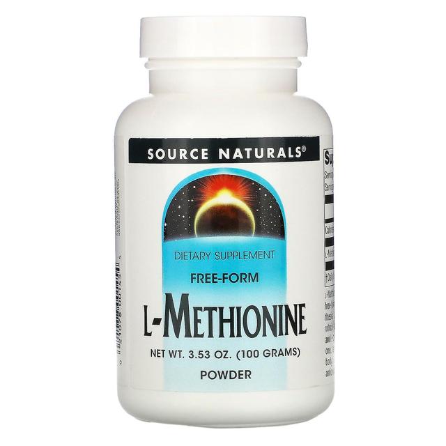 Source Naturals, L-methionin, 3,53 oz (100 g) on Productcaster.