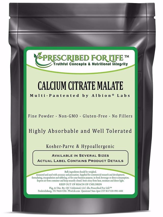 Kalsium citrate Malate-20% kalsium USP Chelate jauhe Albion 12 oz (340 g) on Productcaster.