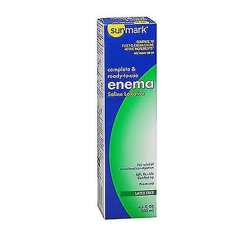 Sunmark Complete & Ready-to-use Enema Saline Laxative, Count Of 1 (pack Of 1) on Productcaster.