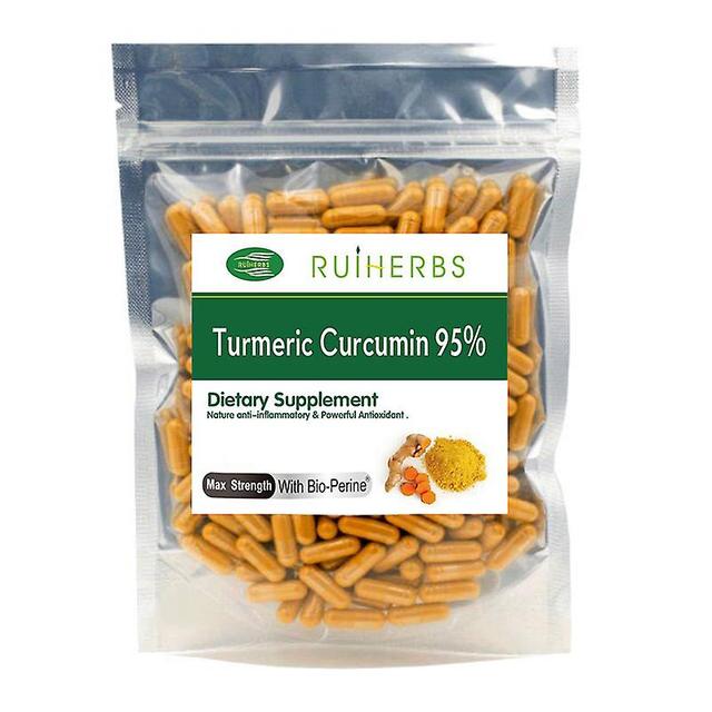 Vorallme 120pcs, meistverkauftes Kurkuma Curcumin mit Bioperine Schwarzer Pfeffer Kapsel Extra Stärke on Productcaster.