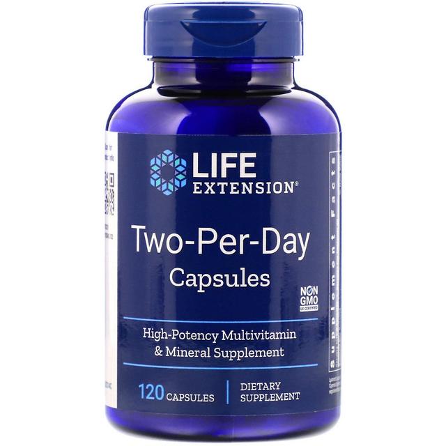 Life Extension, Two-Per-Day Capsules, 120 Capsules on Productcaster.