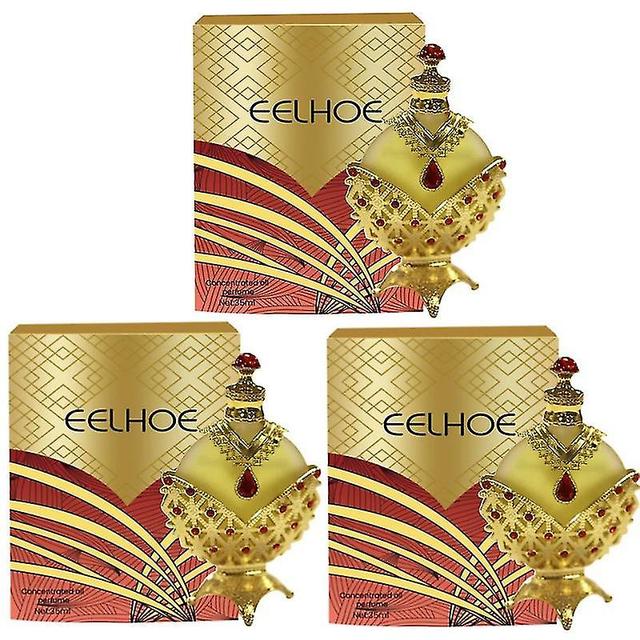 Zhouxixi 3pcs Eelhoe Perfume Oil Concentrato Profumo Profumo Fragranza Durevole Delicato Non pungente Portatile Concentrato Fragranza on Productcaster.