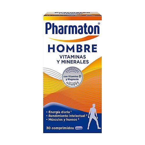 Pharmaton Man Vitaminer og mineraler 30 tabletter on Productcaster.