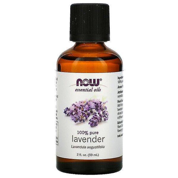 NOW Foods Nu livsmedel, eteriska oljor, lavendel, 2 fl oz (59 ml) on Productcaster.