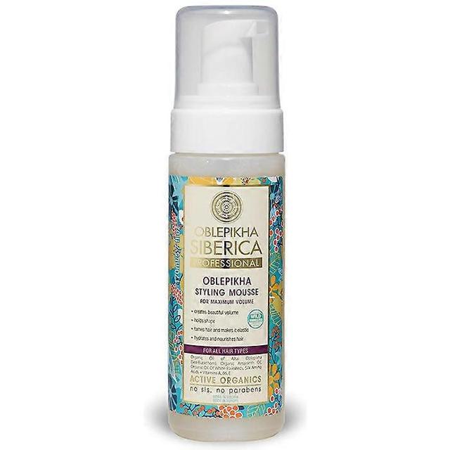 Natura siberica oblepikha maximum volume styling mousse 200ml on Productcaster.