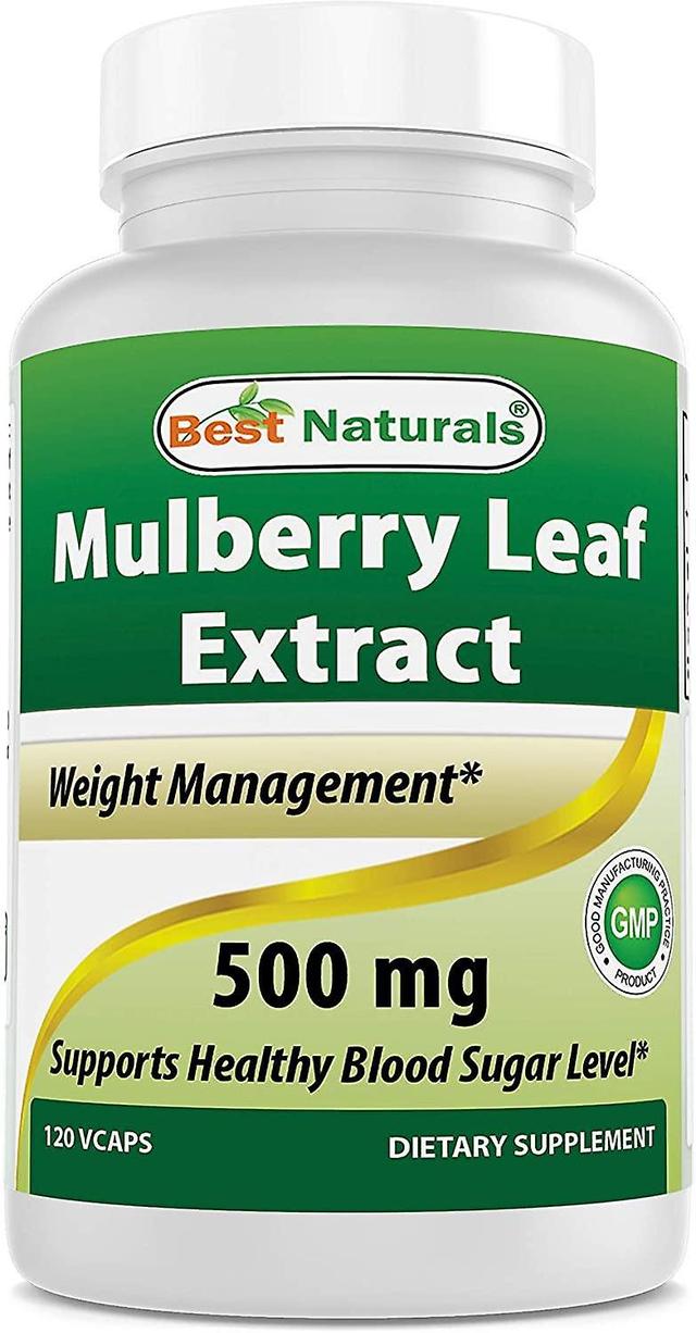 Best naturals mulberry leaf extract 500 mg 120 vegetarian capsules on Productcaster.