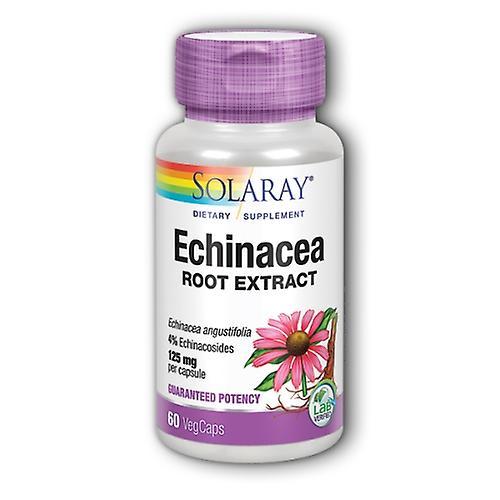 Solaray Echinacea Root Extract,125 mg,60 Caps (Pack of 1) on Productcaster.