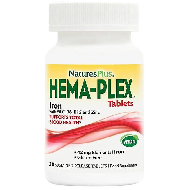 Nature's Plus Prírodné plus Hema-plex tablety 30 (3760) on Productcaster.