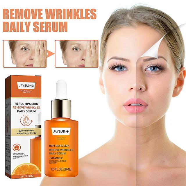 3x 30ml Vitamin C Serum With Hyaluronic Acid Suitable For Anti Ageing/wrinke Face /shrink Pores on Productcaster.