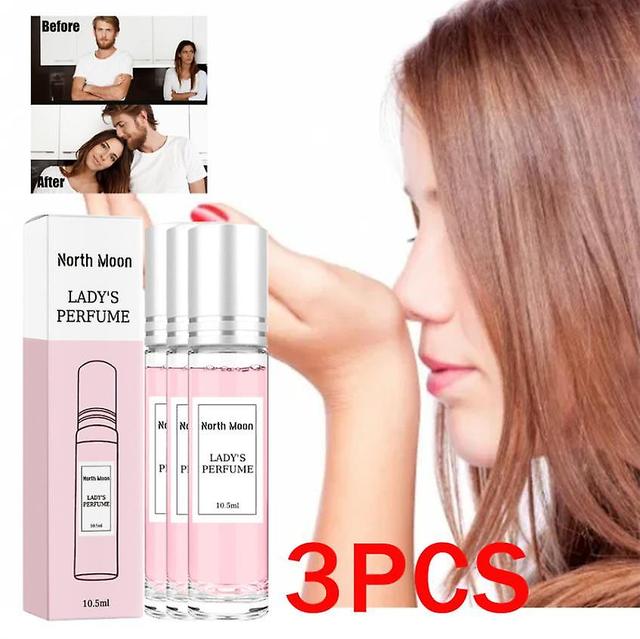 North Moon Women's Perfume Natural Freshness Portable Fragrance Forfriskende Long-lasting Dating Kvinners nisje Parfyme Voksen (unisex) 3PCS on Productcaster.