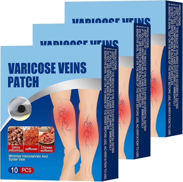 Zjrui Varicose Veins Patch for Leg Varices,Varicose Veins Patch, Varicose Vein Healing Patch Plaster for Vein Care Blood Circulation Phlebitis Capi... on Productcaster.