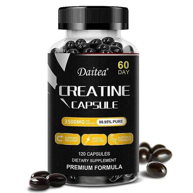 Vorallme Daitea - Creatine Monohydrate, Supports Muscle, Energy and Cognitive Function, Increases Lean Muscle Mass, Glute Free 120 count-1bottle on Productcaster.