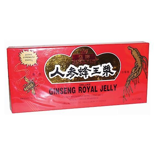 Ginseng Products Productos de Ginseng Ginseng & Jalea Real, 10 Viales (Pack de 1) on Productcaster.