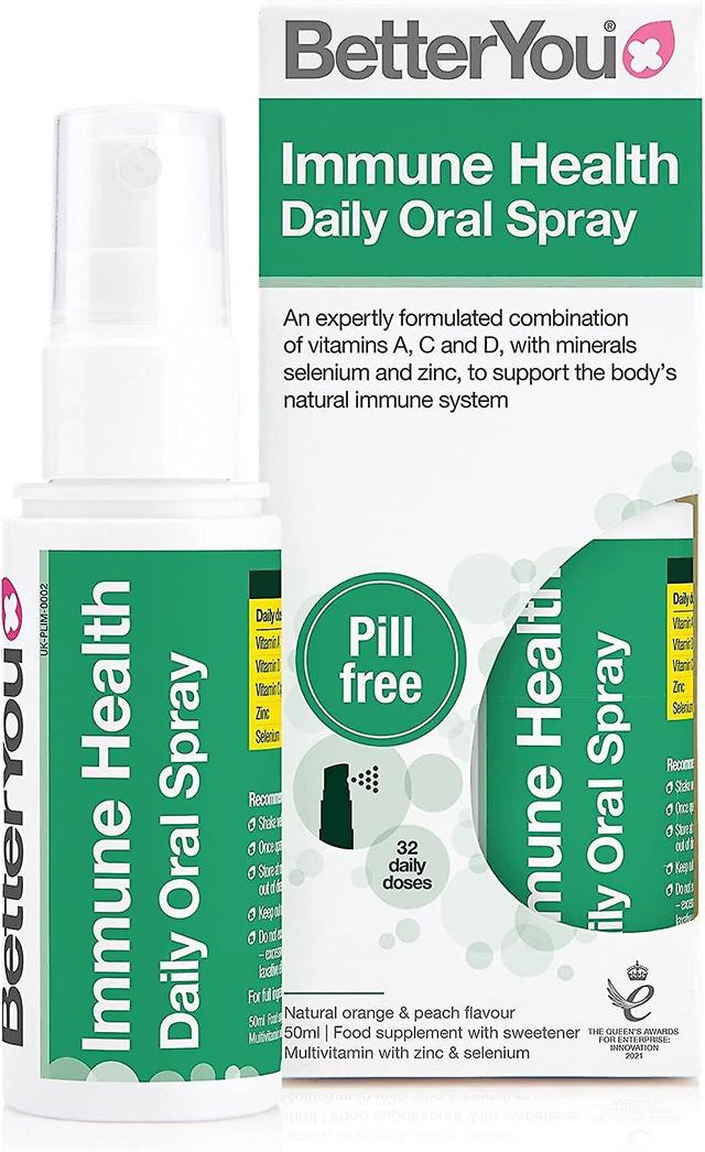 Better You BetterYou Immune Health Daily Oral Spray - 50ml on Productcaster.