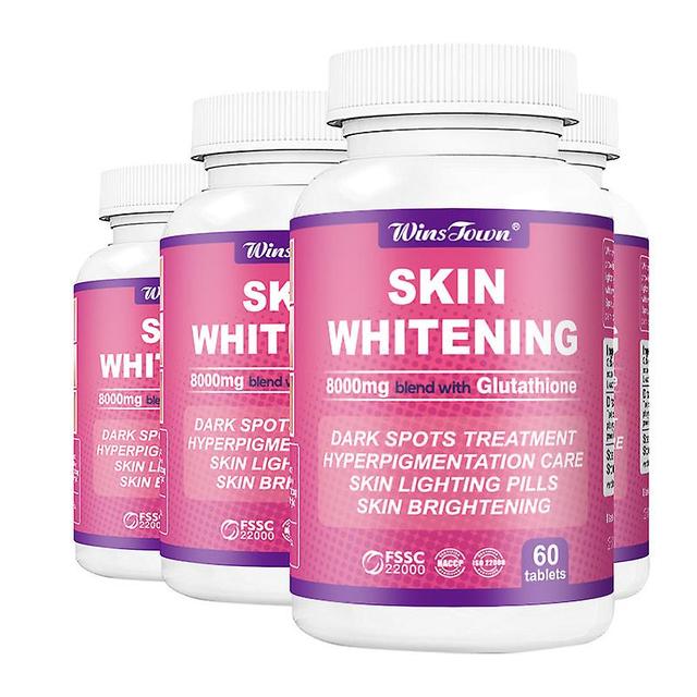 Skin Glossy Capsules, Whitening Pills, Whitening Beauty Capsules 4PCS on Productcaster.