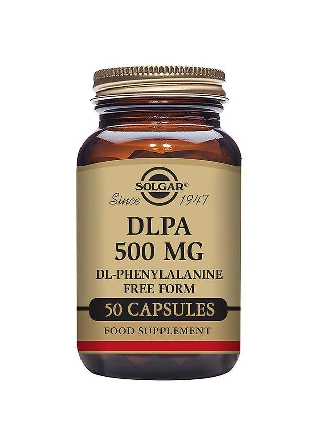 Solgar dlpa dl-phenylalanine 500mg 50's on Productcaster.