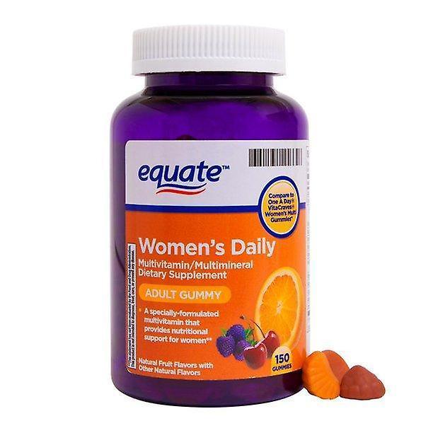 Equate jedenkrát denne dámske multivitamínové gummie, 150 ct on Productcaster.