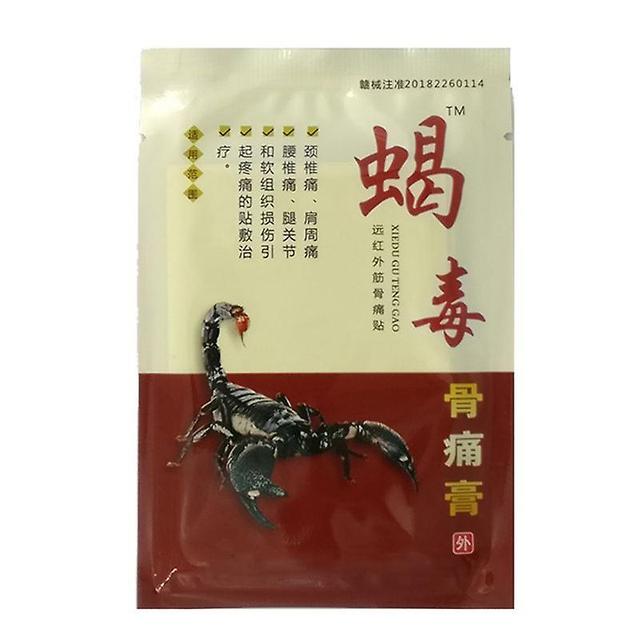 8pcs Scorpion Venom Detox Extract Knee Rheumatoid Arthritis Pain Chinese Medical Multi on Productcaster.