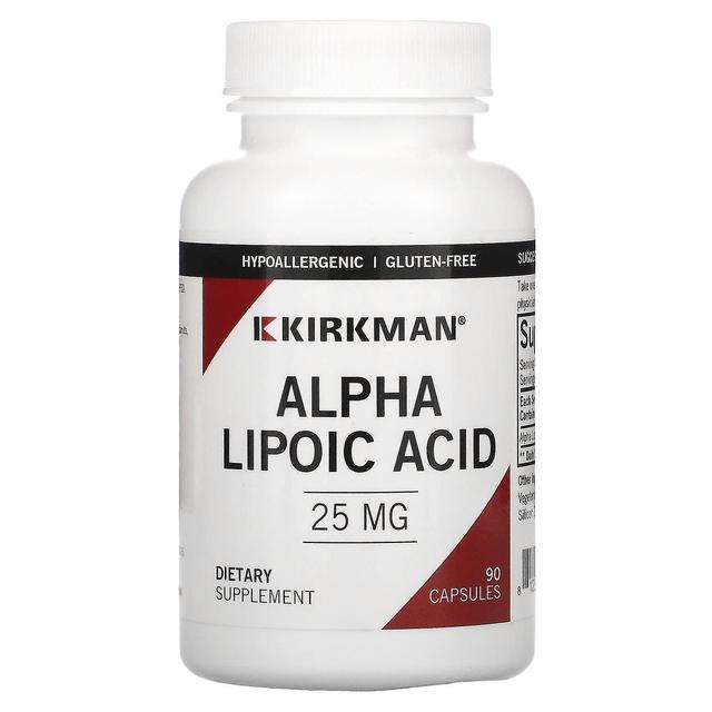 Kirkman Labs, Alpha Lipoic Acid, 25 mg, 90 Capsules on Productcaster.