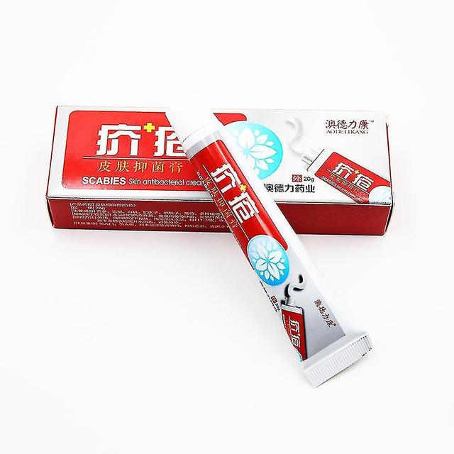 christina show 1pc Pubic Lice Cream Scabies Lice Removal Killer Psoriasis Pruritus Anti-itch Antibacterial Herb Oin on Productcaster.