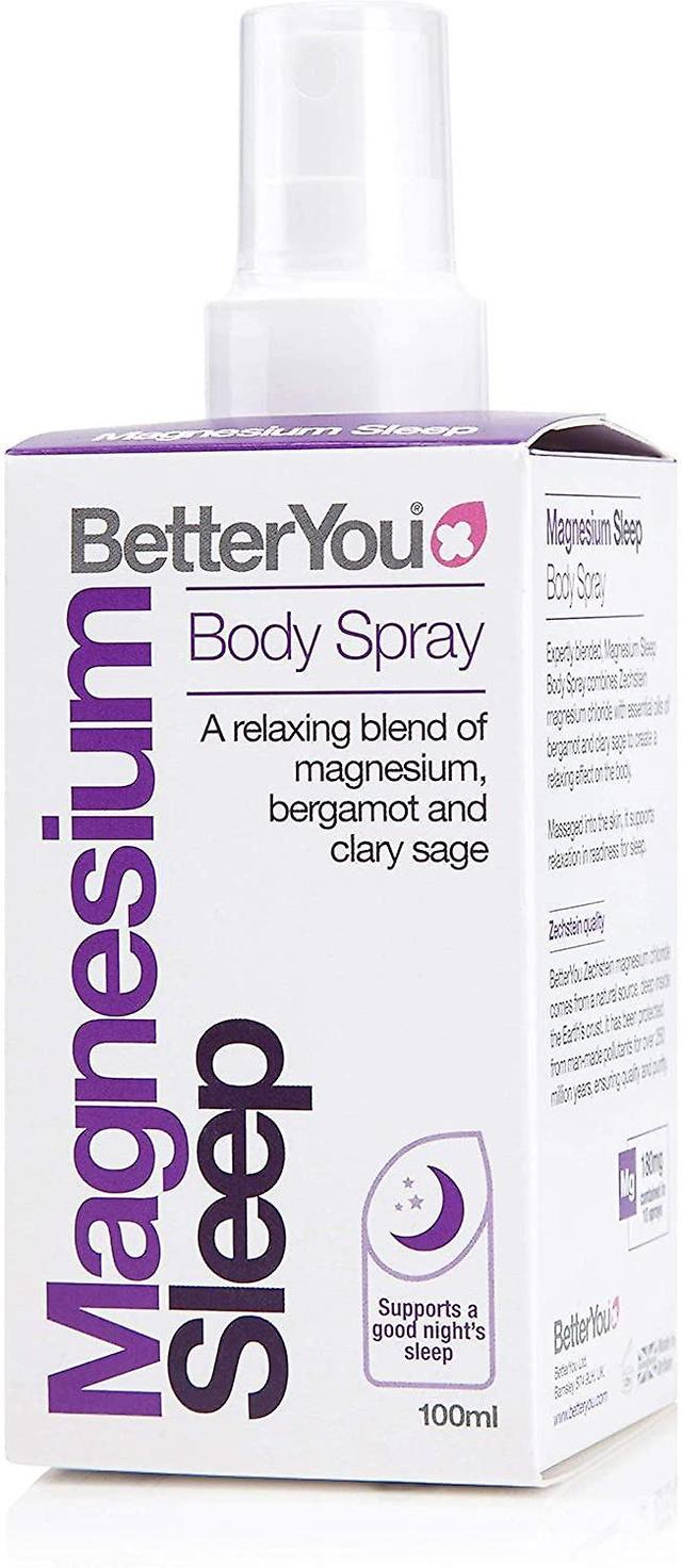 Better You BetterYou Magnesium Sleep Body Spray - 100ml on Productcaster.