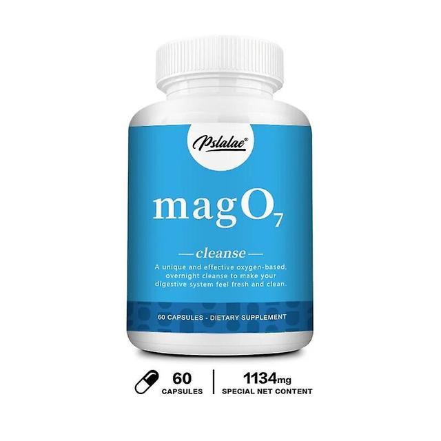 Visgaler Premium Mag O7 Capsules, Oxygenates The Digestive System, Colon Cleanses And Detoxifies, Relieves Constipation, Non-gmo 60 Capsules on Productcaster.