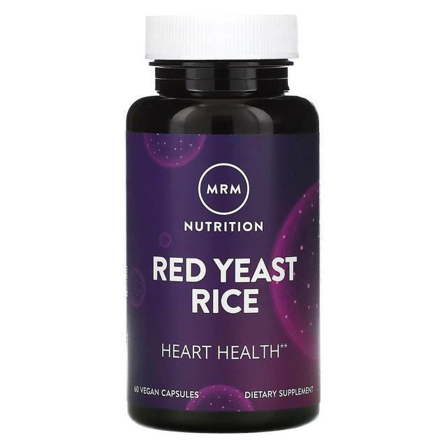 MRM Nutrition, Red Yeast Rice, 60 Vegan Capsules on Productcaster.