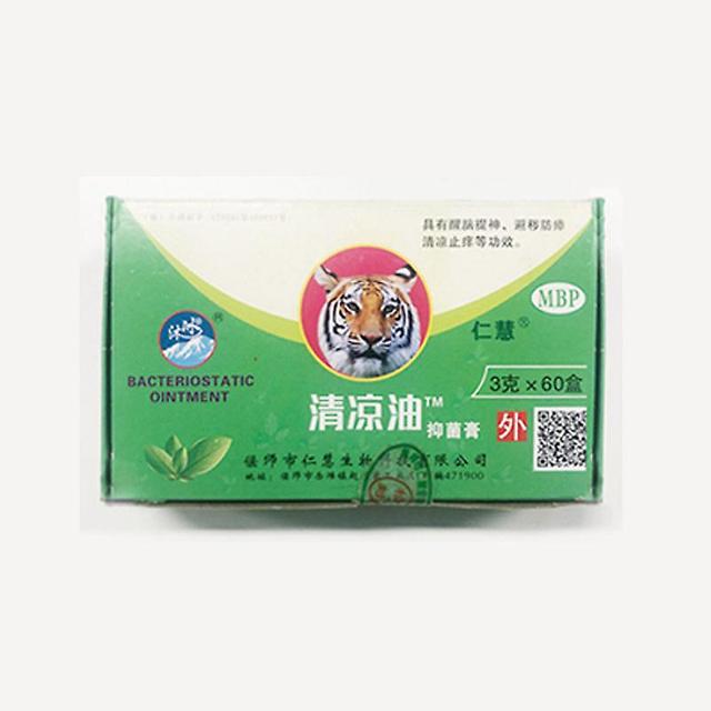 60/120pcs Tiger Balm Refreshing Oil Natural Medicinal For Pain Releif Headache Dizziness Abdominal Rheumatism Pain Fengyoujing Hk 60pcs-3g on Productcaster.