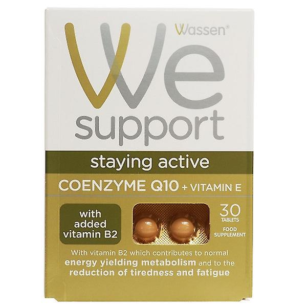 Wassen, Coenzyme Q10 + Vitamin E, 30 Tablets on Productcaster.