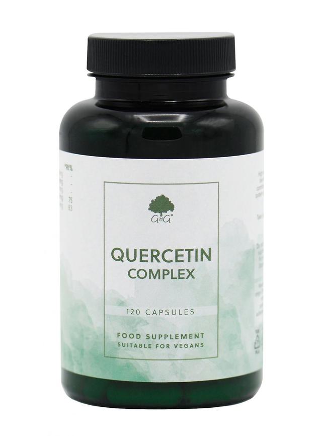 G&g vitamins quercetin complex 120's on Productcaster.