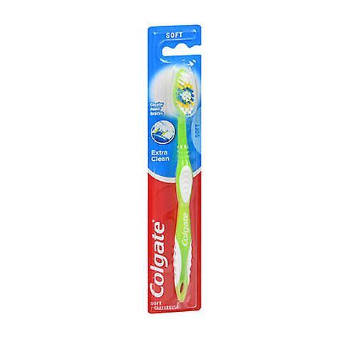 Colgate Extra Clean Escova de Dentes Macia, Contagem de 1 (Embalagem de 1) on Productcaster.