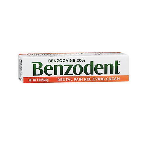 Benzodent Zubný krém na zmiernenie bolesti zubov, 1 Oz (balenie po 1) on Productcaster.