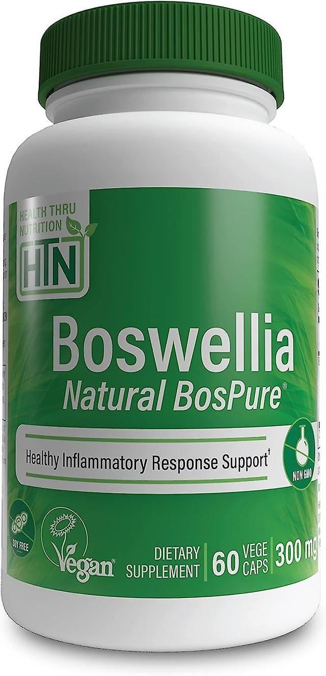 Health Thru Nutrition Boswellia BosPure 300mg 60 Veggie Capsules on Productcaster.