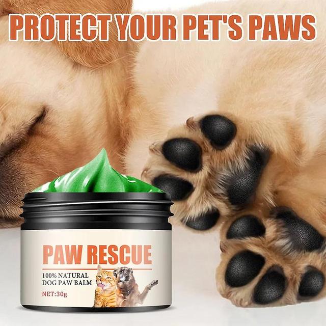 1 Piece Dog Paw Wax Balm Nose Cream Soothes And Repairs Cracked Paws And Nose 1pc on Productcaster.