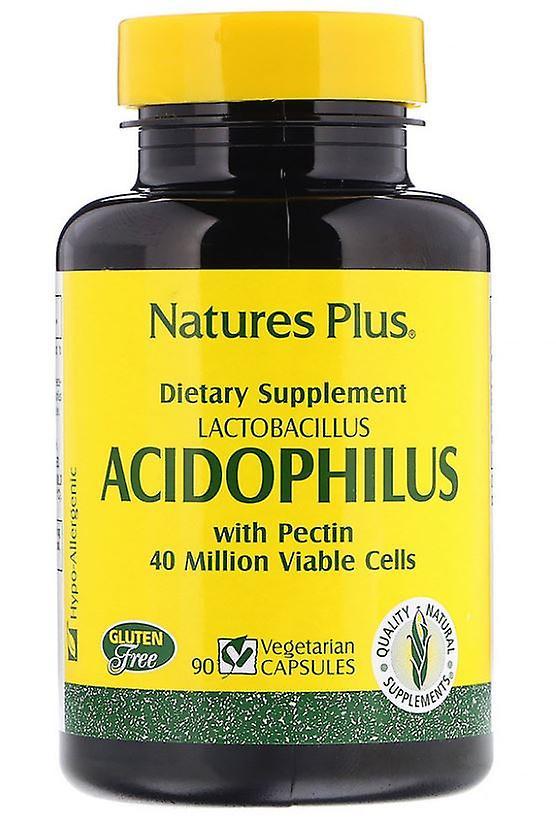 Nature's Plus Acidophilus- Lactobacillus (90 capsule vegetariane) - Natura's Plus on Productcaster.