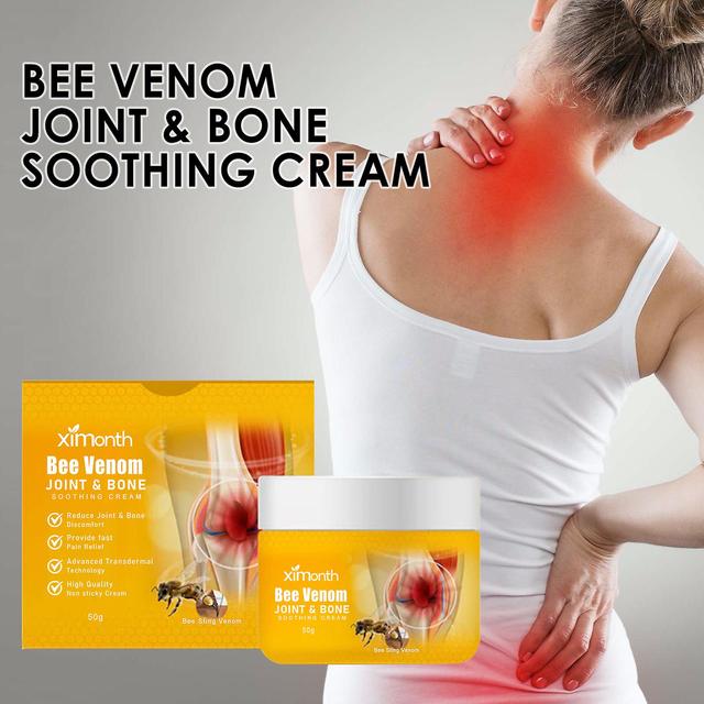 Ximonth Bee Venom Joint Care Cream verlicht pijn en zwelling van het polsgewricht Massage Care Health Care Crème 50g on Productcaster.